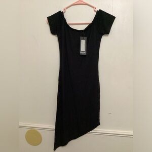 Nasty Gal Strike A Balance Asymmetric Dress